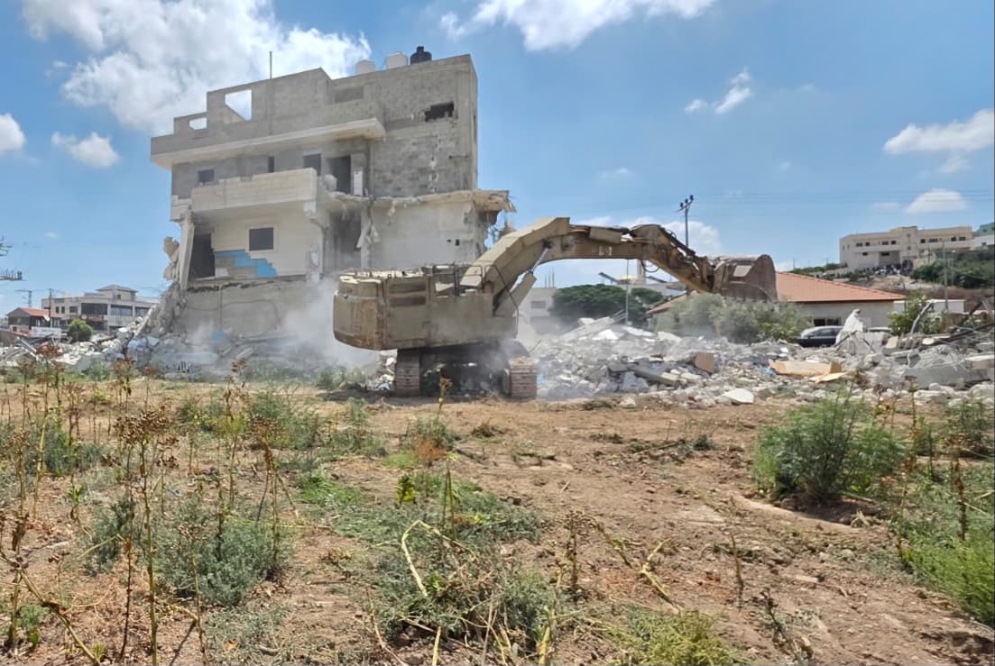 הרס המבנים הפלסטיניים בצפון השומרון