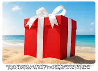 הקיץ הזה עושים חשבון: 250 ₪ מענק לפותחי חשבון צעיר
