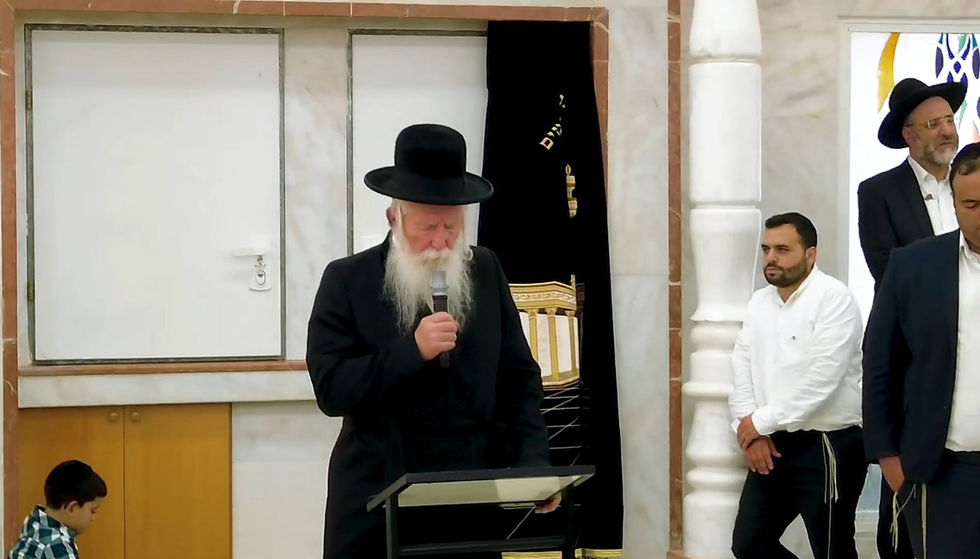 הלוויית הגאון הרב אברהם מנחם זצ"ל