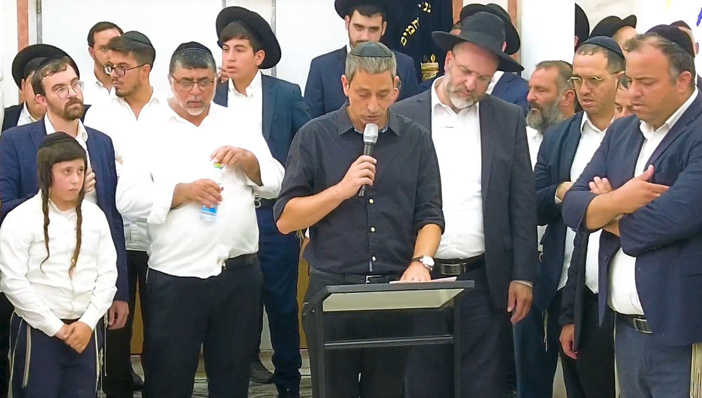 הלוויית הגאון הרב אברהם מנחם זצ"ל