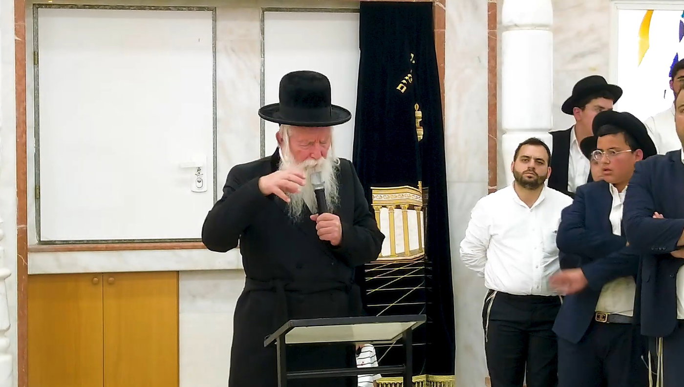 הלוויית הגאון הרב אברהם מנחם זצ"ל
