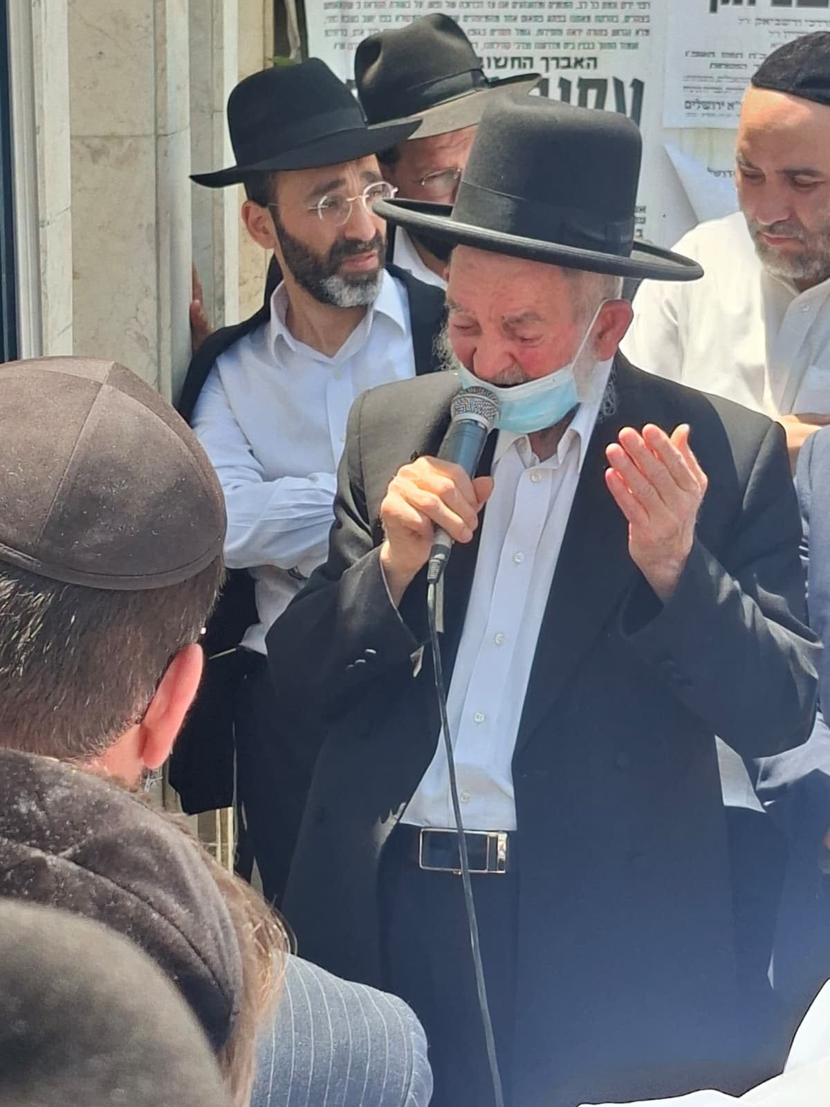 הלוויית הגאון הרב אברהם מנחם זצ"ל