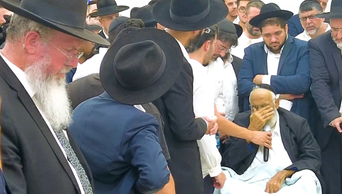 הלוויית הגאון הרב אברהם מנחם זצ"ל