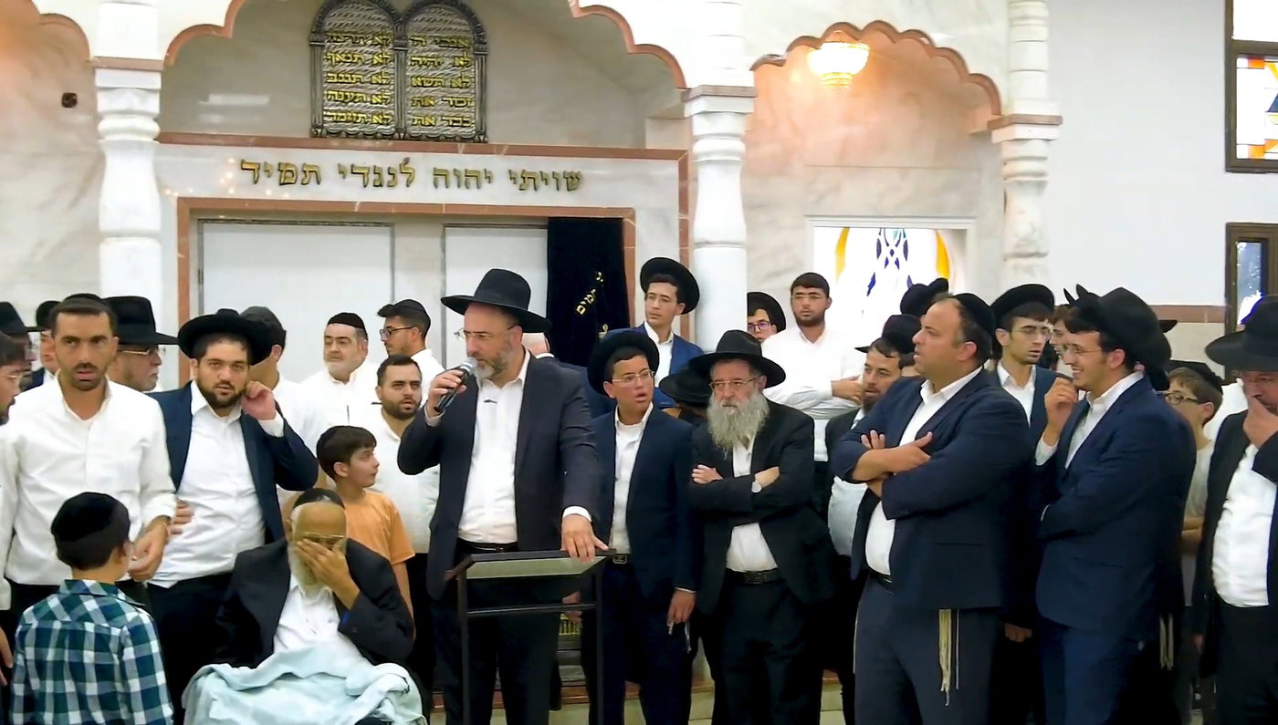 הלוויית הגאון הרב אברהם מנחם זצ"ל