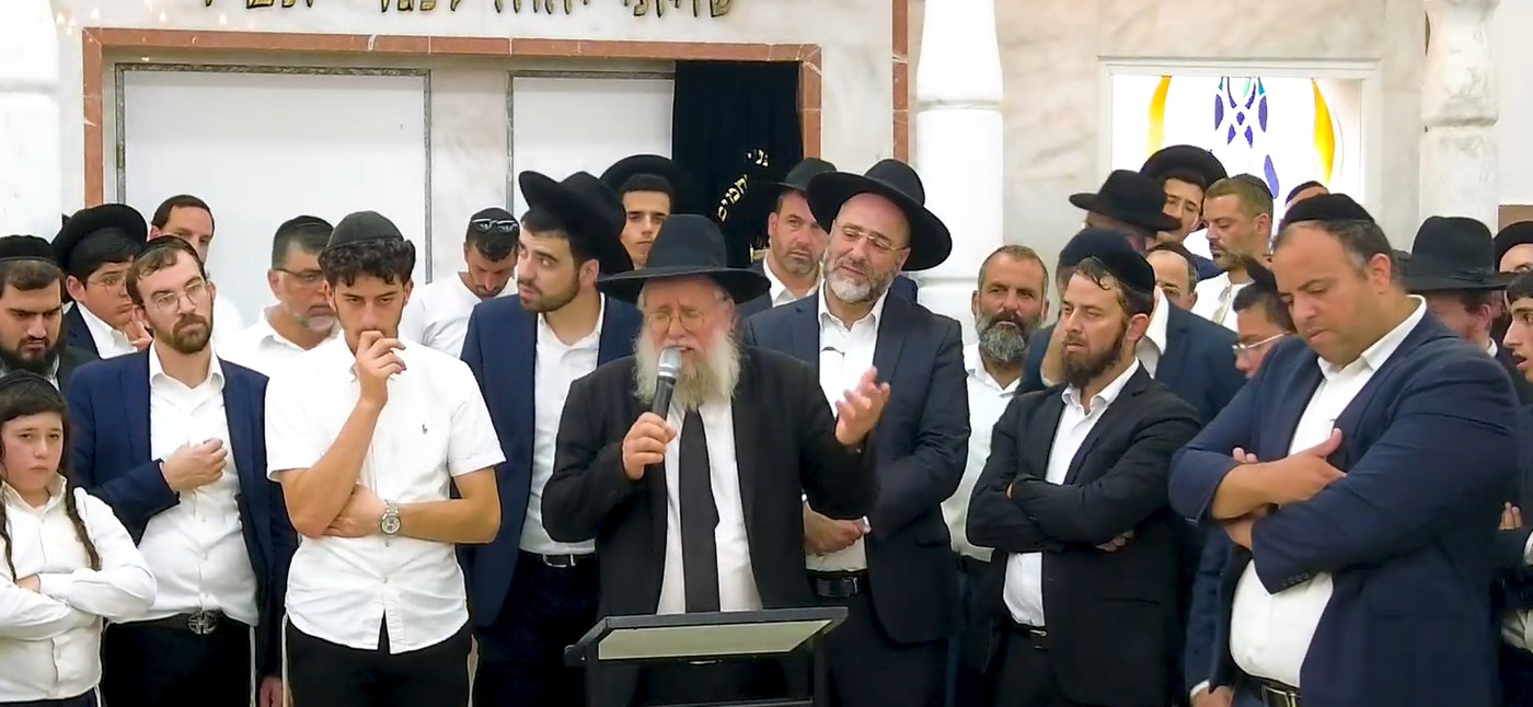 הלוויית הגאון הרב אברהם מנחם זצ"ל