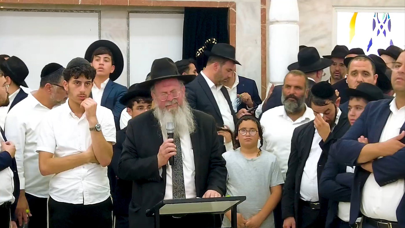 הלוויית הגאון הרב אברהם מנחם זצ"ל