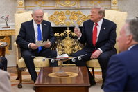 טראמפ ונתניהו, אמש