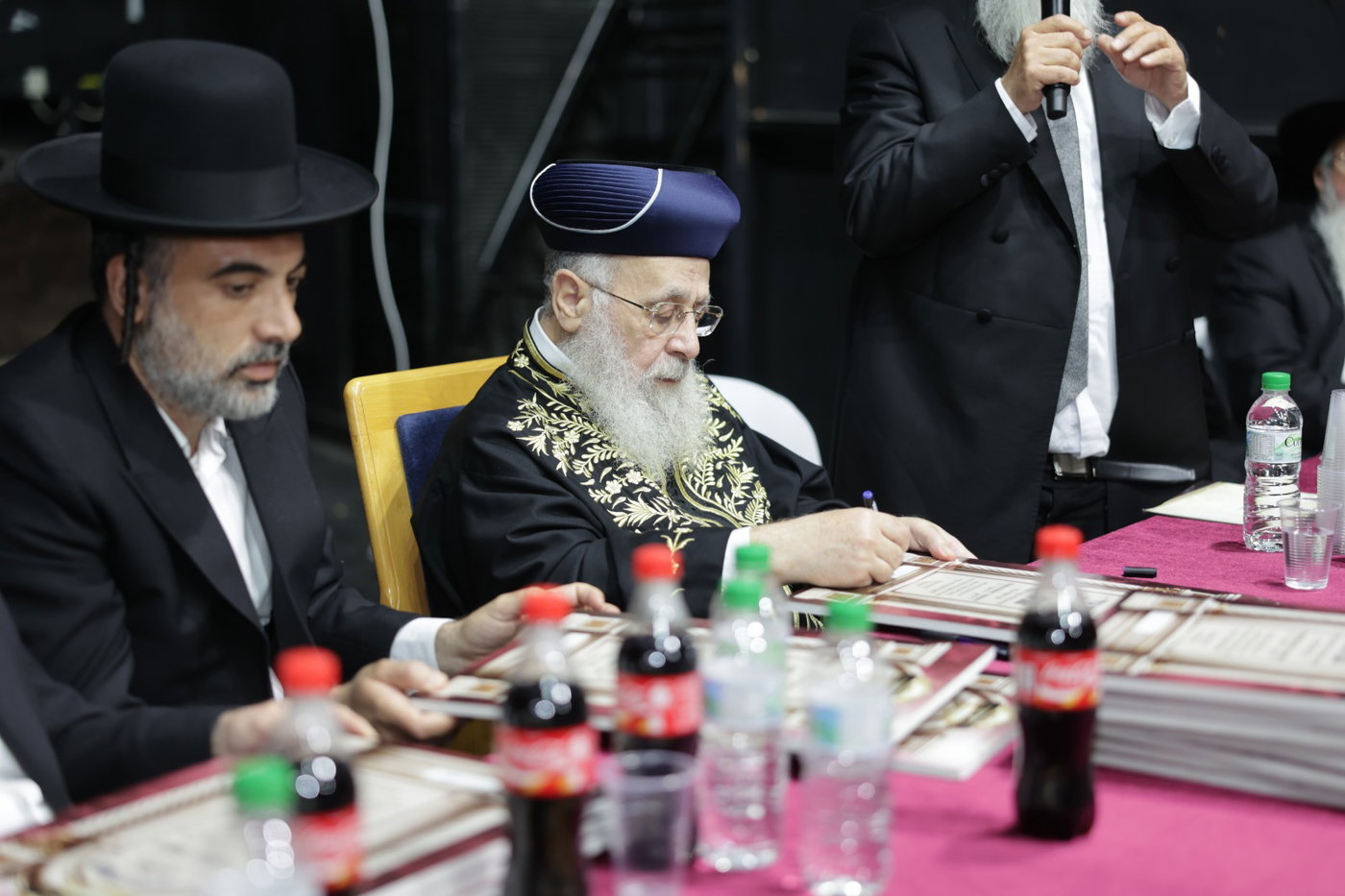 הגר"י יוסף במעמד בטבריה