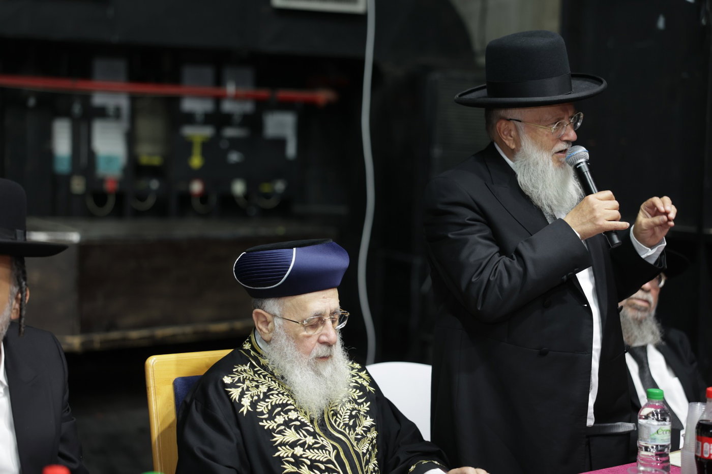 הגר"י יוסף במעמד בטבריה