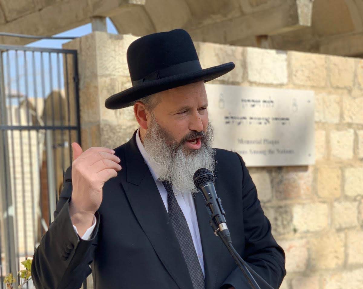 הרב יצחק גולדשטיין - ראש ישיבת התפוצות - תורת ישראל