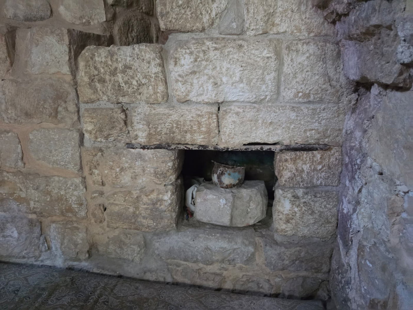 תנור שחימם מקווה טהרה מהמאה ה-16 בצפת