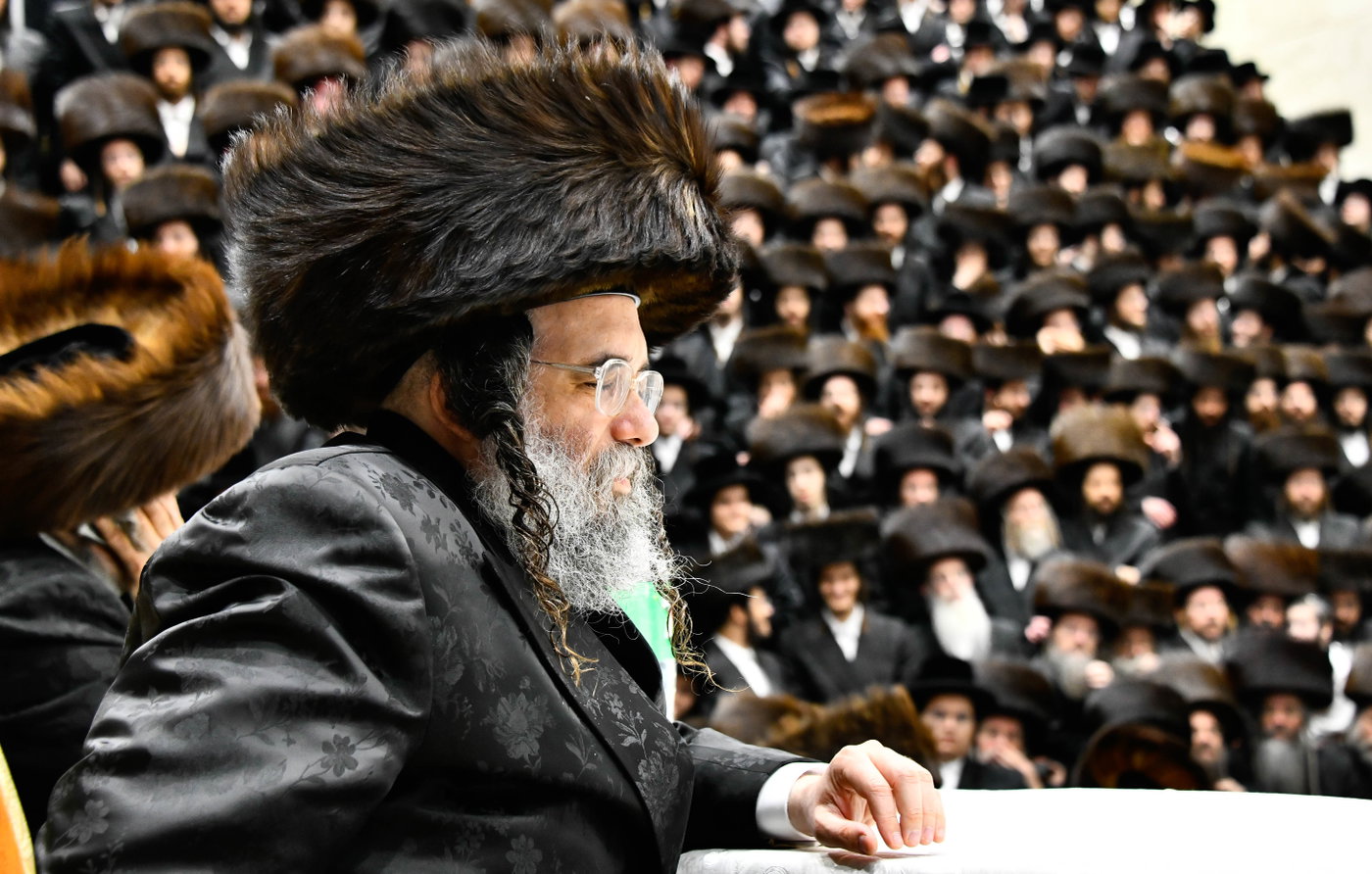 הרה"צ רבי אשר רוזנפלד בשמחה