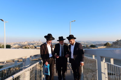 הגר"א טופיק בציון שמואל הנביא
