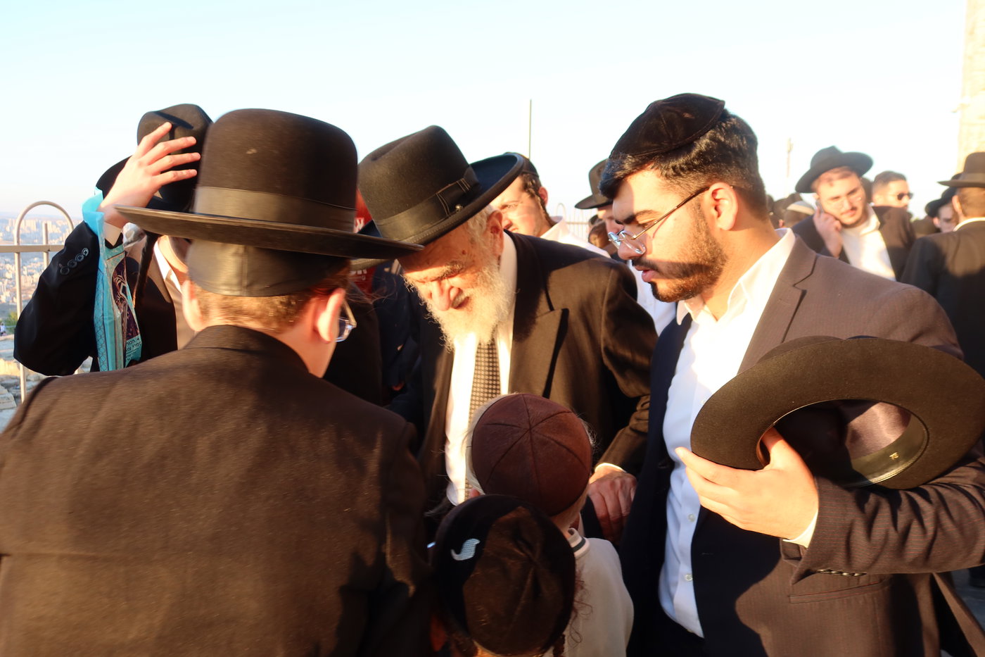 הגר"א טופיק בציון שמואל הנביא