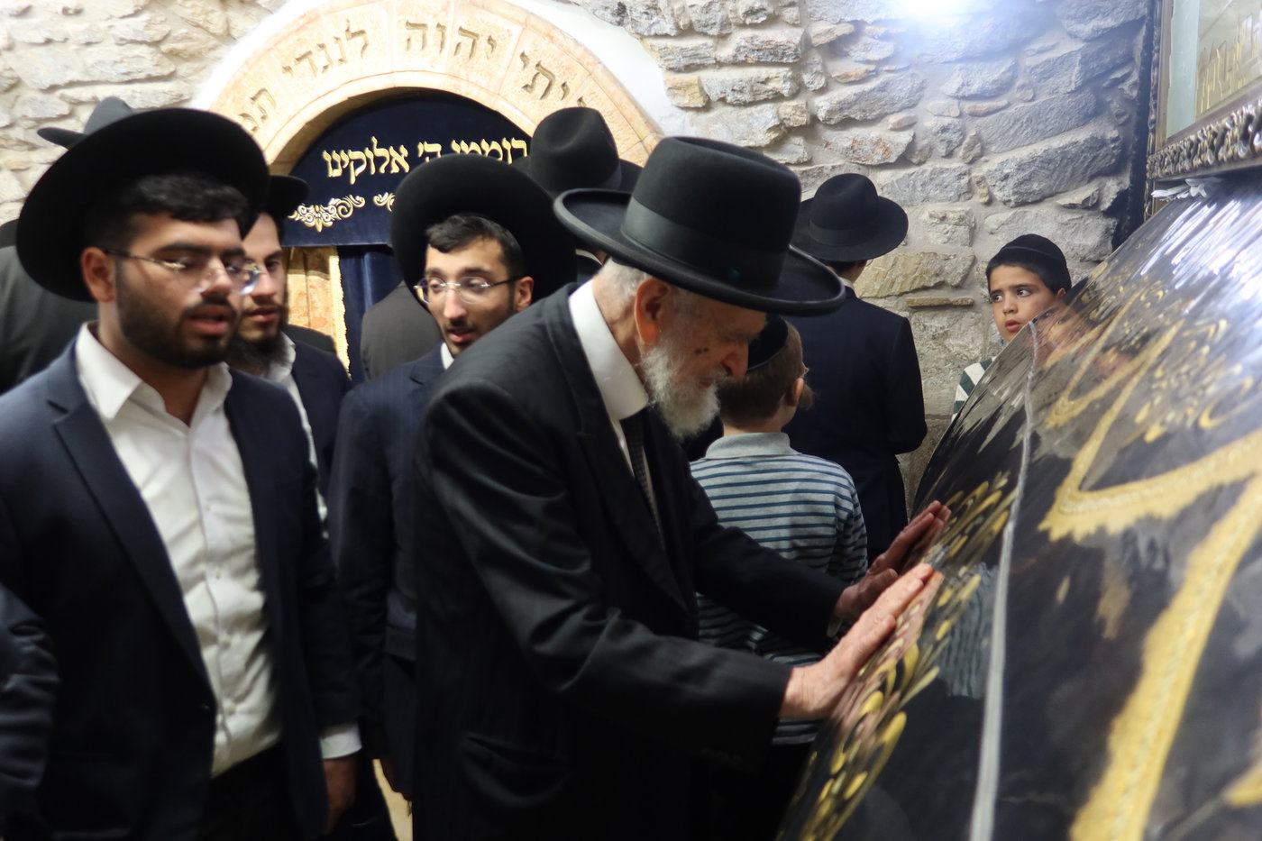 הגר"א טופיק בציון שמואל הנביא