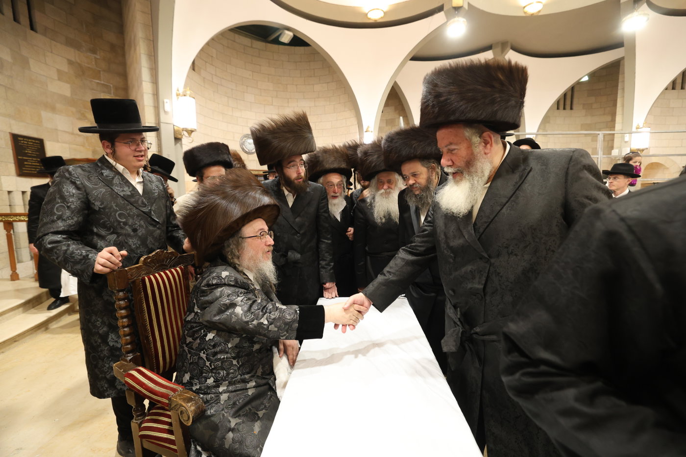 שבת התאחדות של חסידי ביאלה ב"ב בירושלים