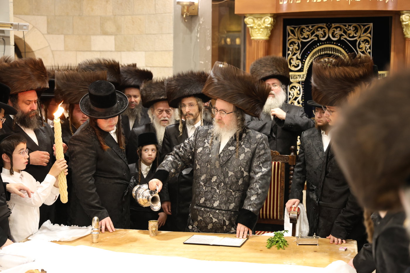 שבת התאחדות של חסידי ביאלה ב"ב בירושלים