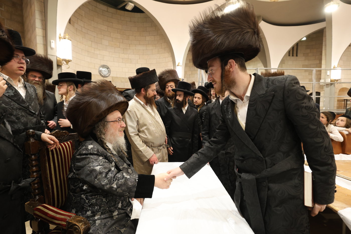 שבת התאחדות של חסידי ביאלה ב"ב בירושלים