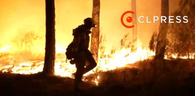 תיעוד מוזר: לוחמי אש צרפתים מציתים מדורות - זה ההסבר למעשה