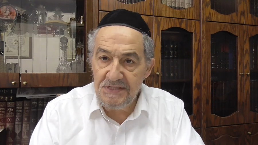 הרב מיכאל שושן עם וורט במרוקאית לפרשת עקב