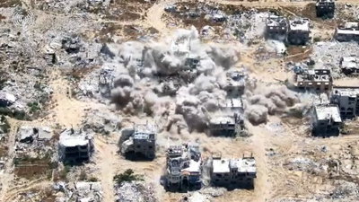 מכת אש אדירה: המנהרה שבה הוחזקו חטופים הופצצה וקרסה | צפו