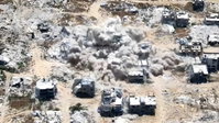 חטופים היו כאן: סדרת הפיצוצים בלב השטח הבנוי בעזה - שהשמידה את מנהרות הטרור של חמאס | צפו