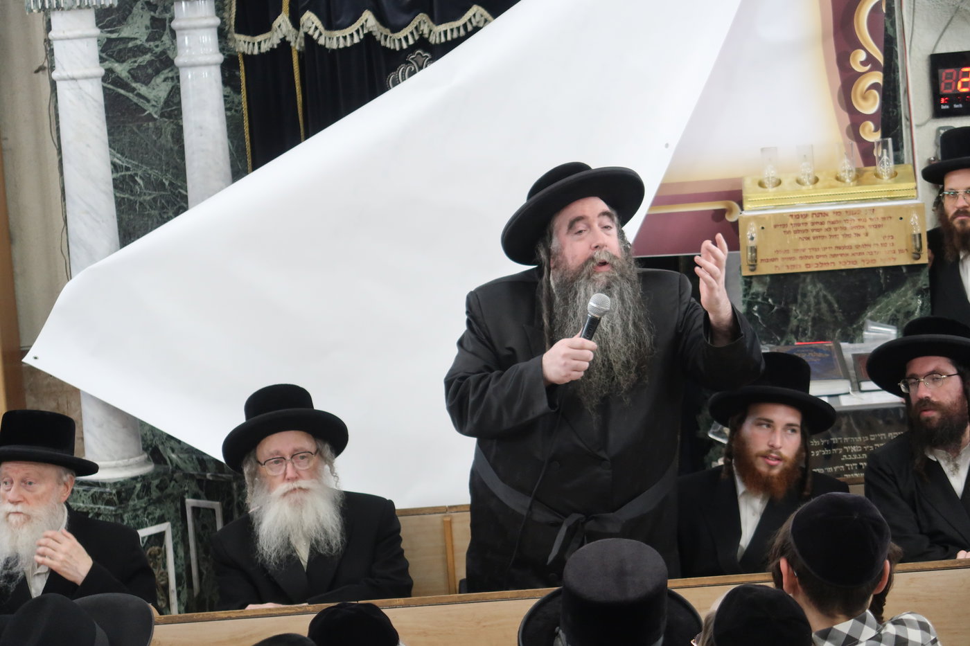 קבלת פנים לאסיר עולם התורה בצאנז