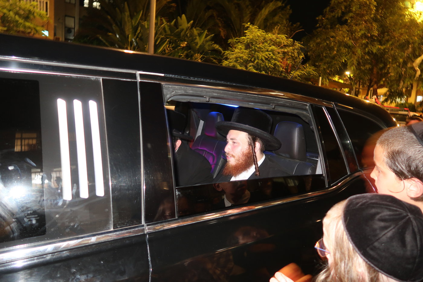 קבלת פנים לאסיר עולם התורה בצאנז