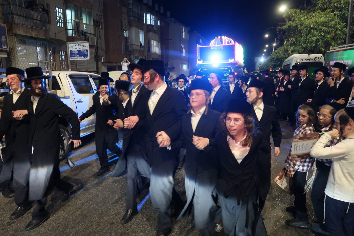 קבלת פנים לאסיר עולם התורה בצאנז