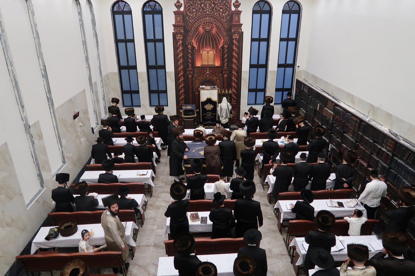 חנוכת השטיבלעך ברמת בית שמש ד'