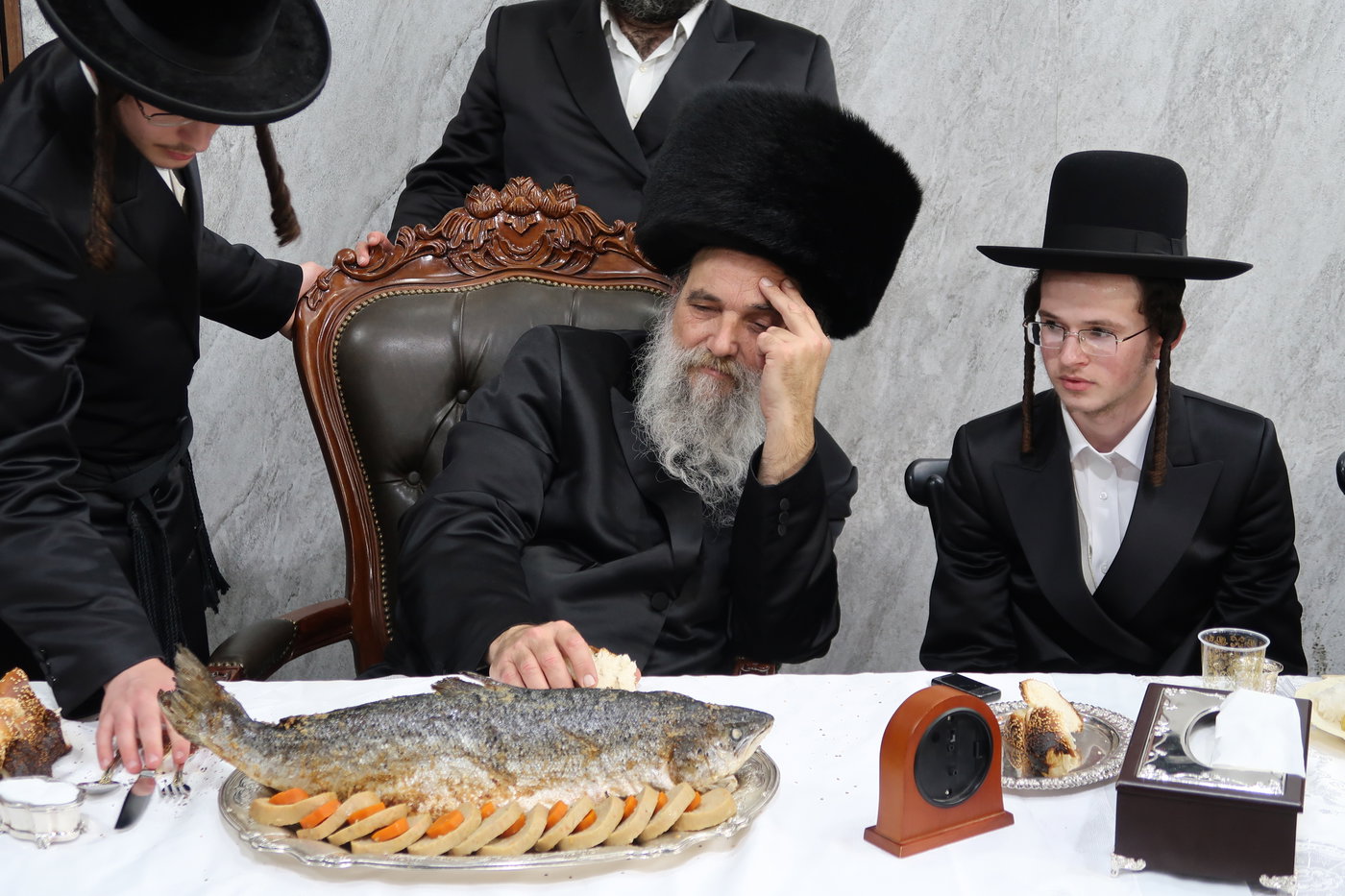 שמחת אירוסי נכדת האדמו"ר מאשלג בני היכלא