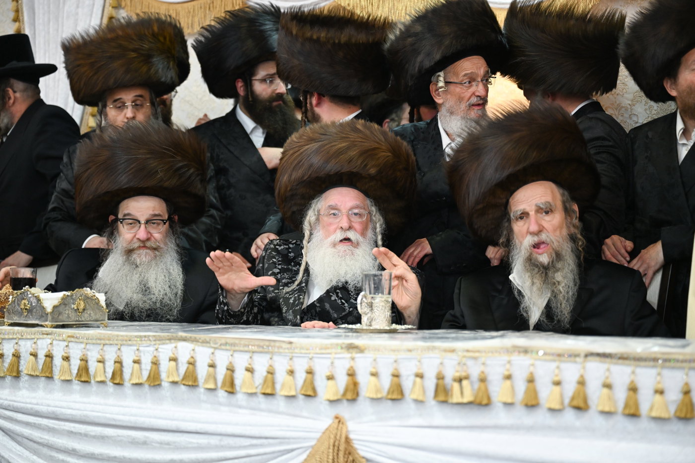 שמחת נישואי בן רבי נחמן בידרמן עם נכדת האדמו"ר נדבורנה ירושלים