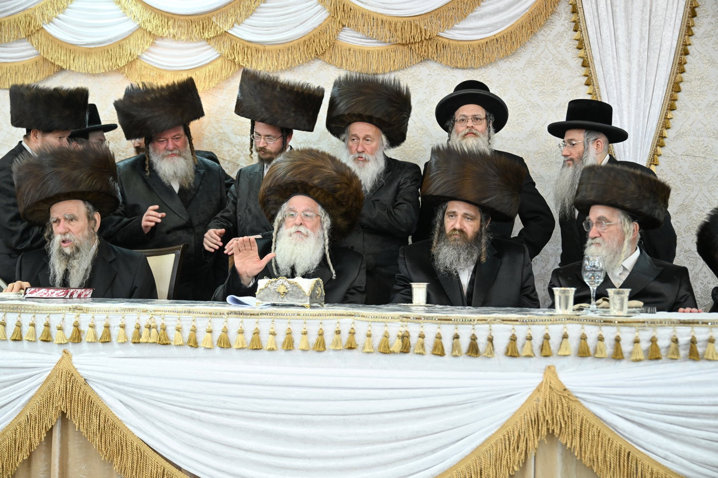 שמחת נישואי בן רבי נחמן בידרמן עם נכדת האדמו"ר נדבורנה ירושלים