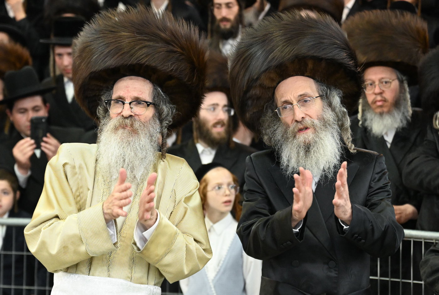 שמחת נישואי בן רבי נחמן בידרמן עם נכדת האדמו"ר נדבורנה ירושלים
