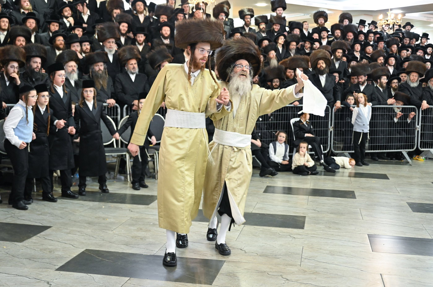 שמחת נישואי בן רבי נחמן בידרמן עם נכדת האדמו"ר נדבורנה ירושלים