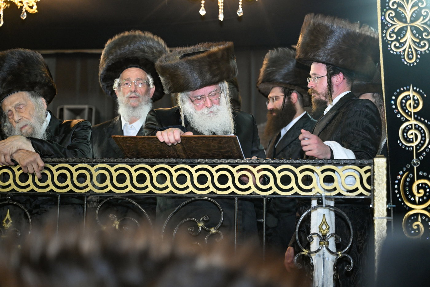 שמחת נישואי בן רבי נחמן בידרמן עם נכדת האדמו"ר נדבורנה ירושלים