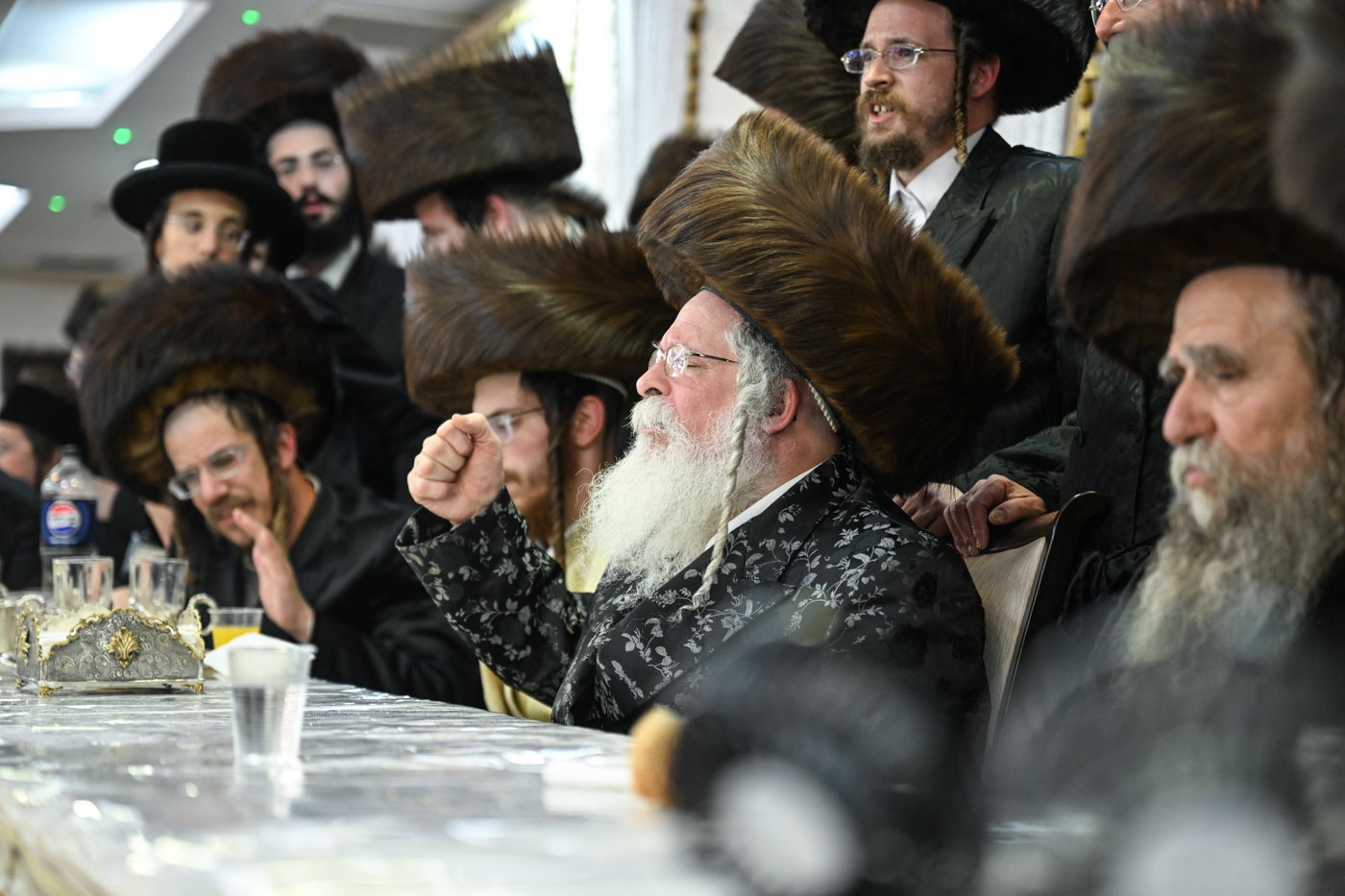 שמחת נישואי בן רבי נחמן בידרמן עם נכדת האדמו"ר נדבורנה ירושלים