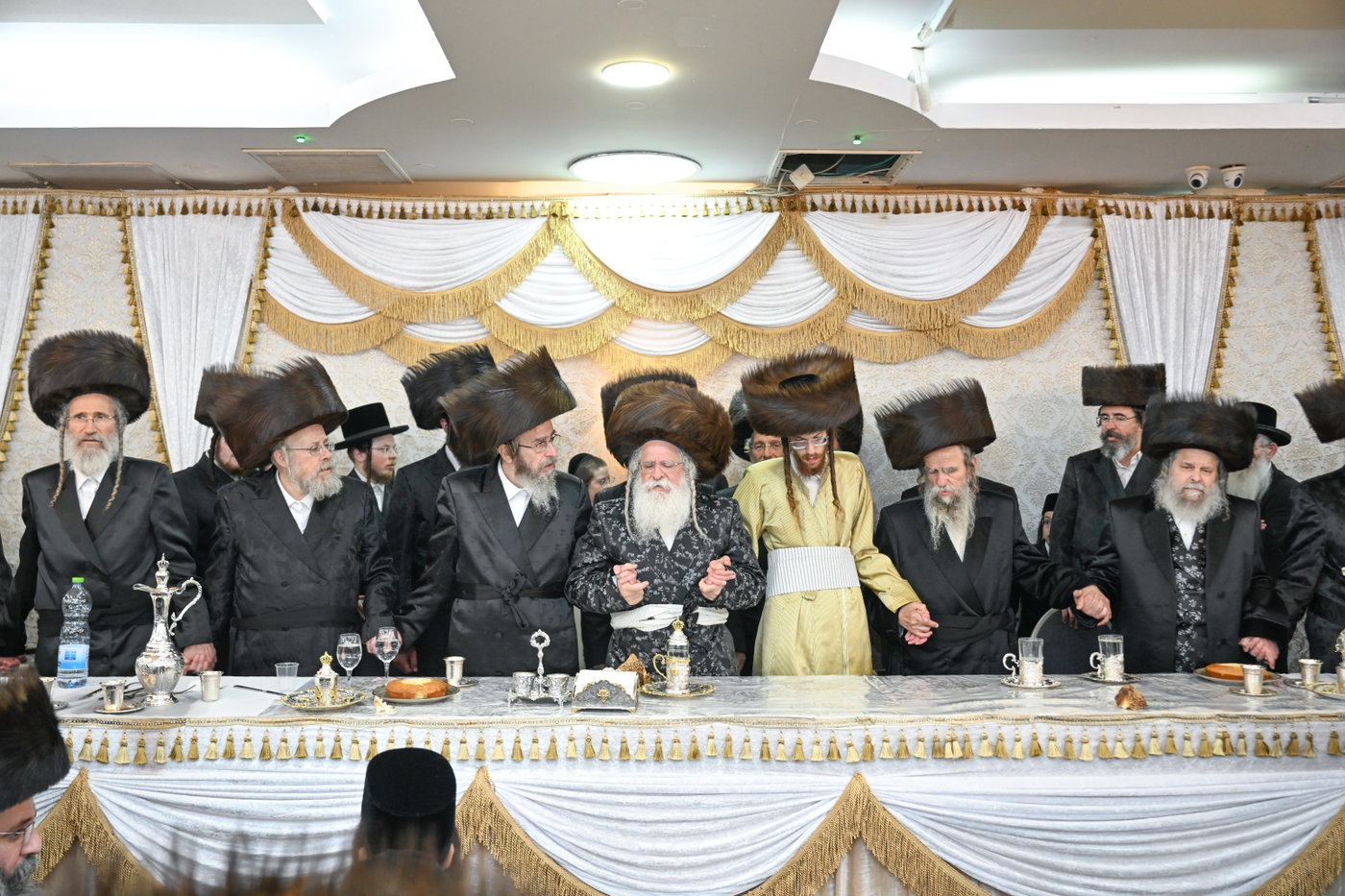 שמחת נישואי בן רבי נחמן בידרמן עם נכדת האדמו"ר נדבורנה ירושלים