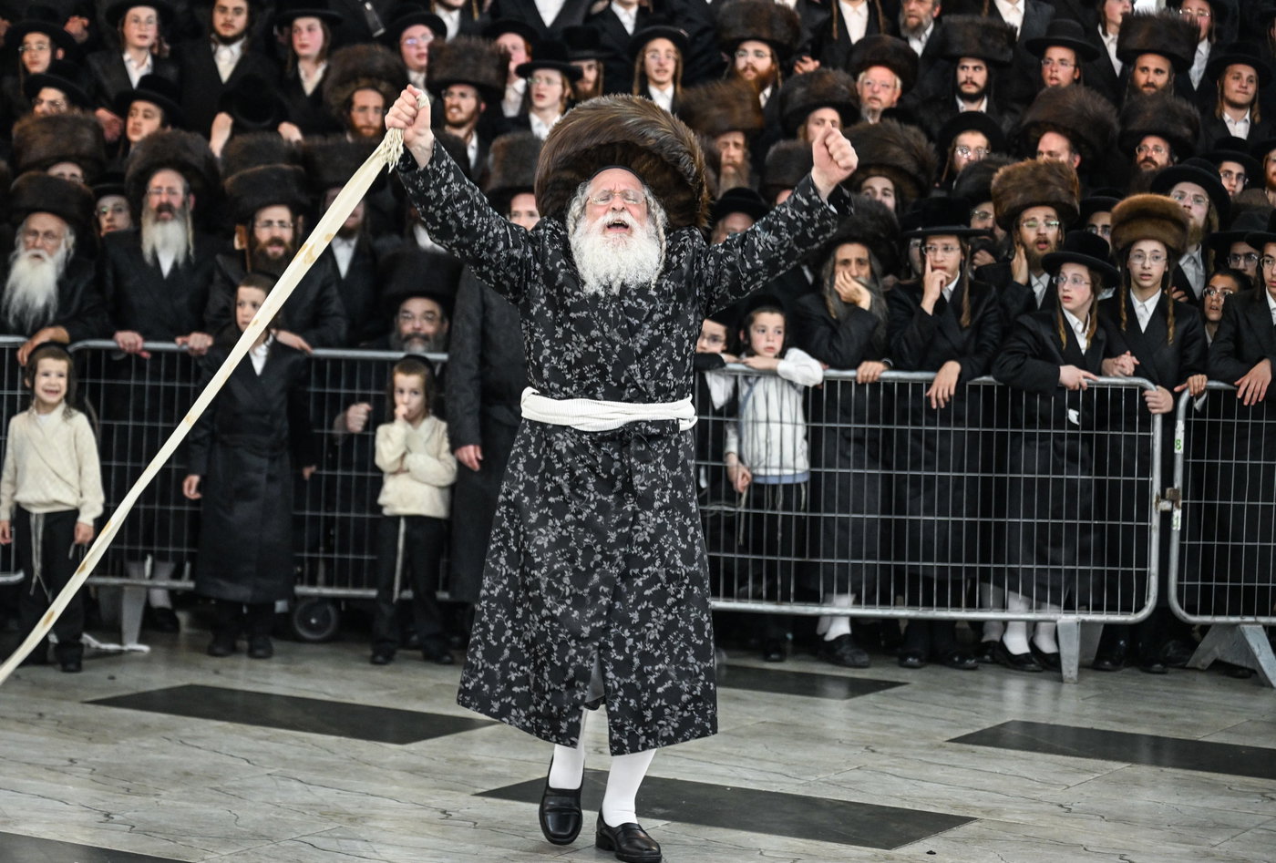 שמחת נישואי בן רבי נחמן בידרמן עם נכדת האדמו"ר נדבורנה ירושלים