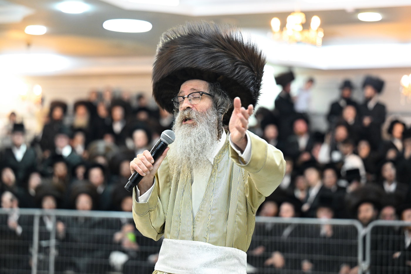 שמחת נישואי בן רבי נחמן בידרמן עם נכדת האדמו"ר נדבורנה ירושלים