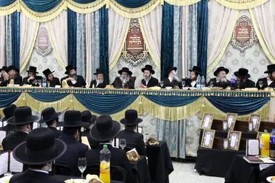 גאב"ד זוועהיל במעמד כבוד התורה בישיבת מהרי"ט