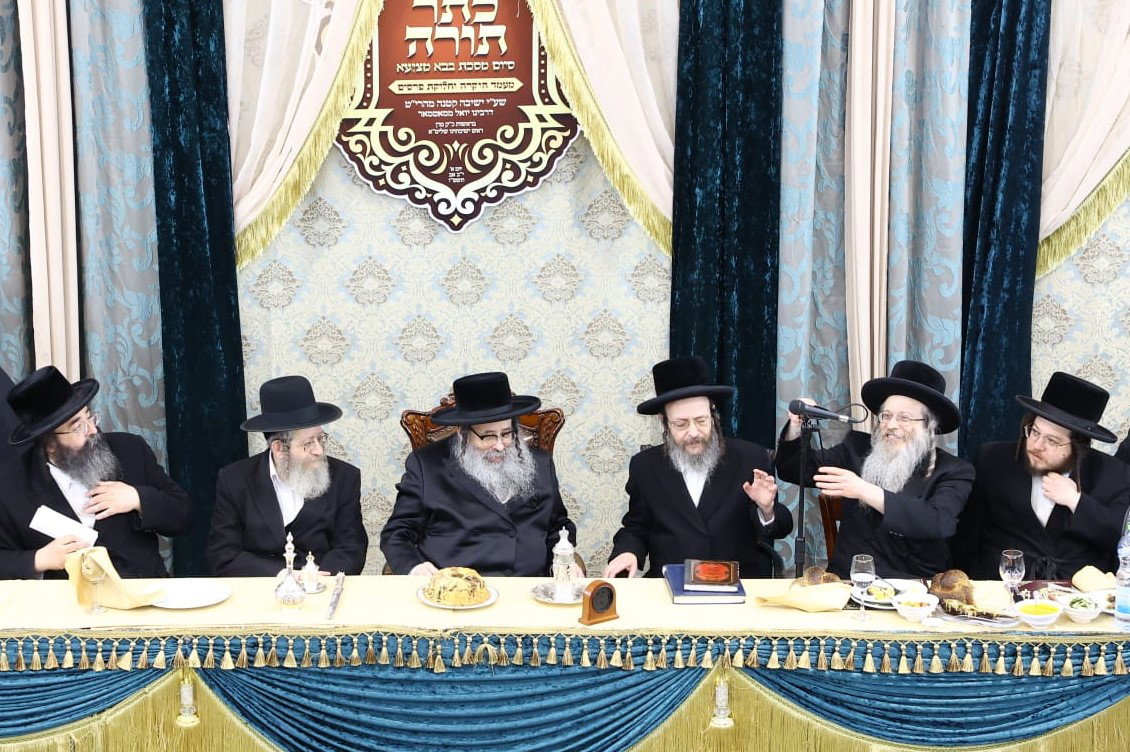 גאב"ד זוועהיל במעמד כבוד התורה בישיבת מהרי"ט