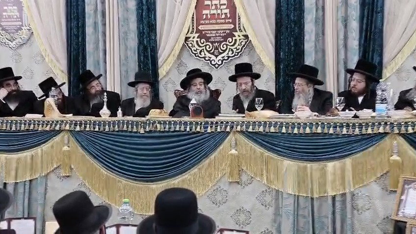 גאב"ד זוועהיל במעמד כבוד התורה בישיבת מהרי"ט