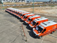 איחוד הצלה חנך צי מרשים של 20 אמבולנסים חדשים לארגון