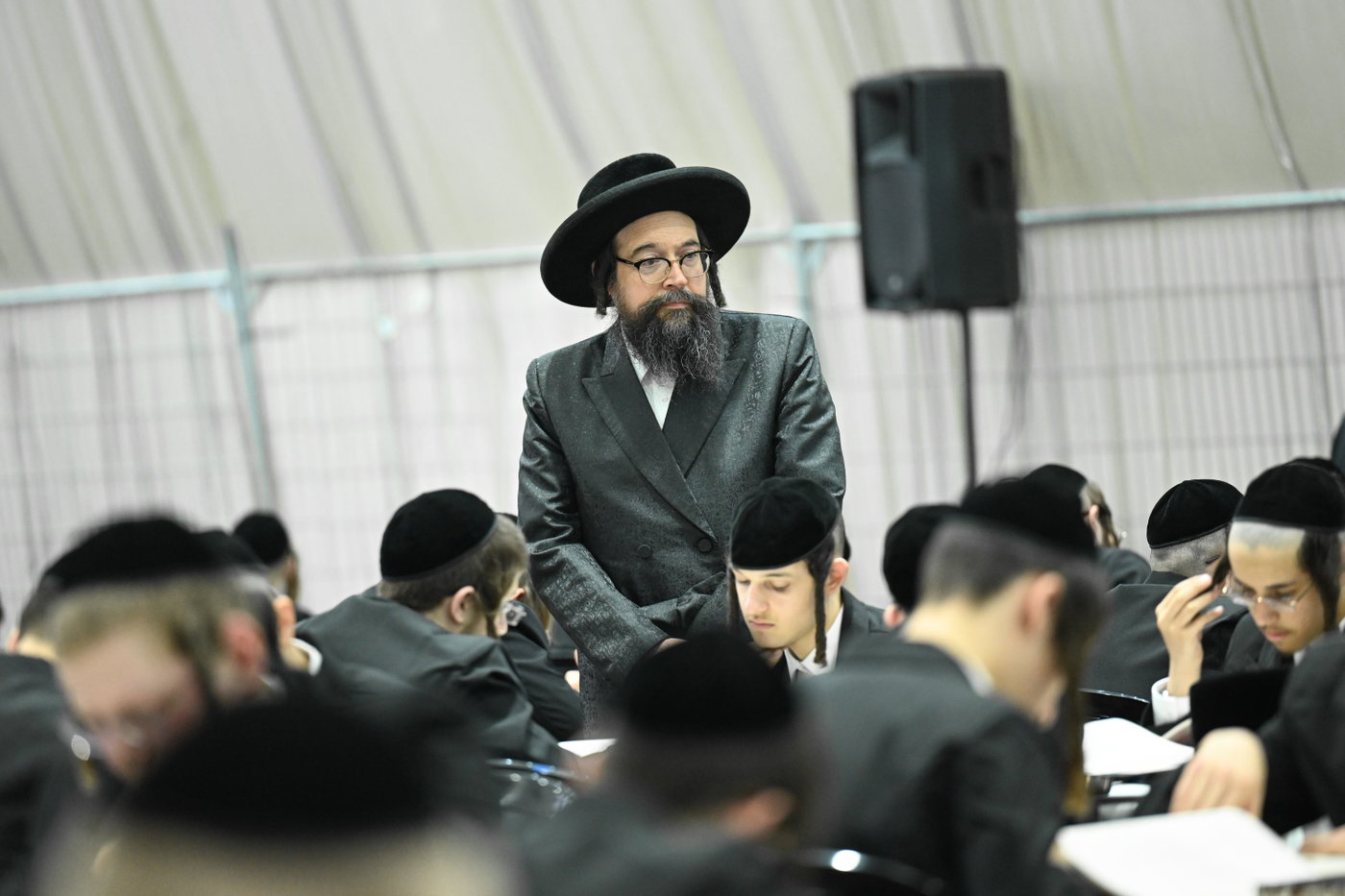 פתיחת זמן אלול בישיבות צאנז