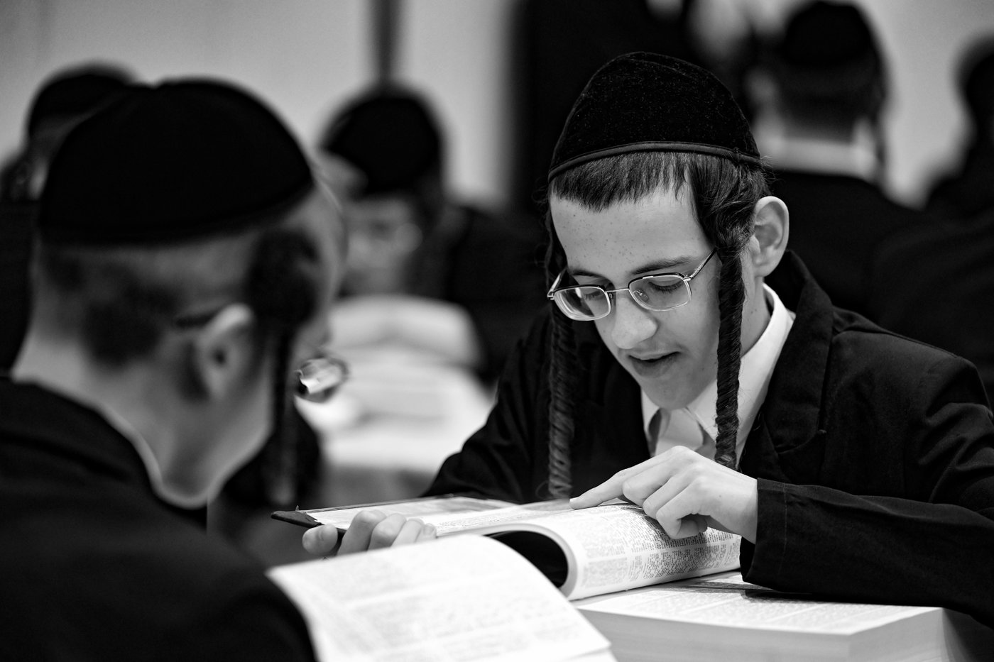 פתיחת זמן אלול בישיבות צאנז