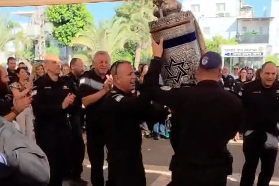 אחרי פטירתו: המעמד המרגש בשירות בתי הסוהר לזכר הלוחם שנפל בדמי ימיו