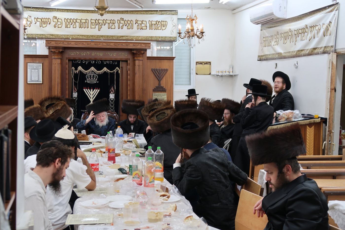 מוצאי שבת ש"ב בחצרות קופיטשניץ- פרדס כץ 