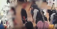 התיעוד מהקניון נחשף: המשפחה שהגיעה ל"חופשה" מעלימה בגדים בכמויות