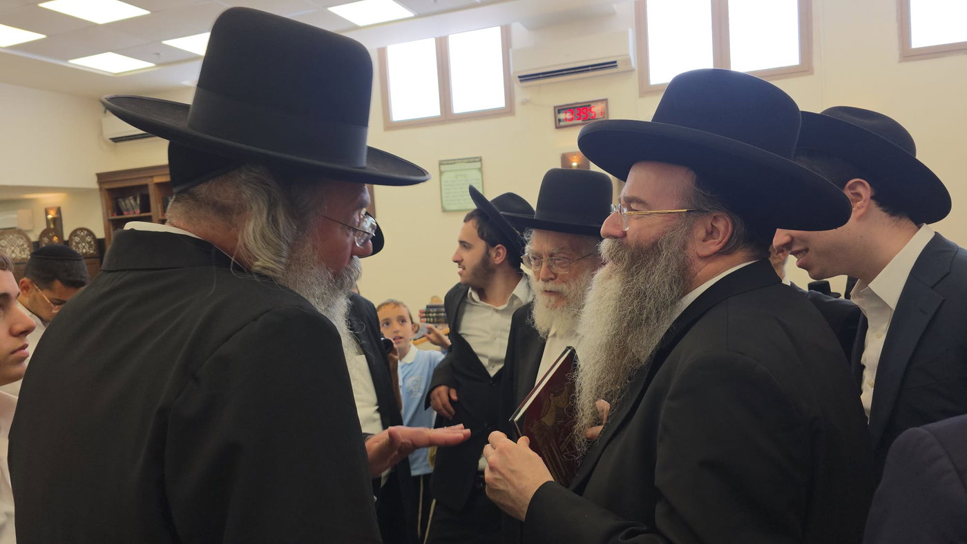 הגרב"ד אלישיב במנוחה בנתניה